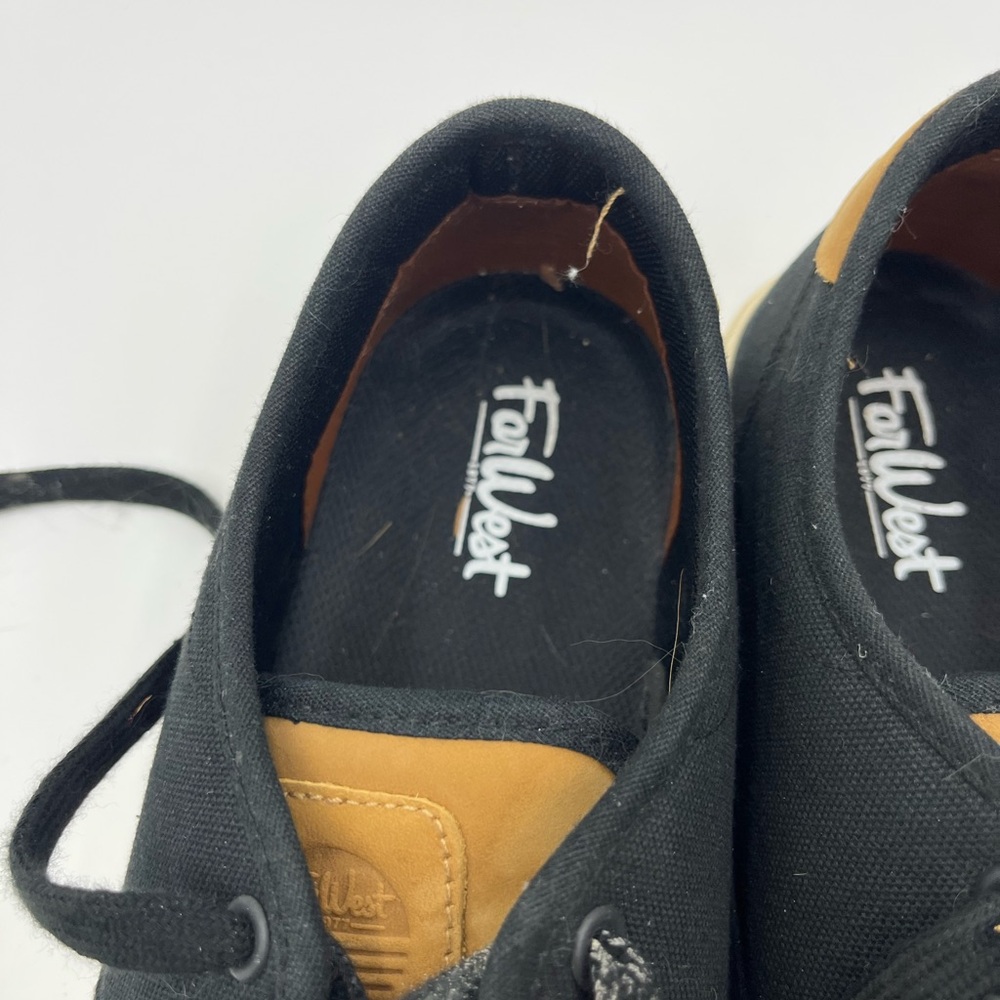 FarWest Men's Black and Tan Sneakers Size 12 - Picture 7 of 16